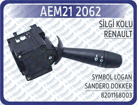 AEM 212062 Silecek Kolu Symbol Logan Sandero Dokker